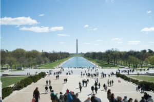 Blick aufs Washington Monument